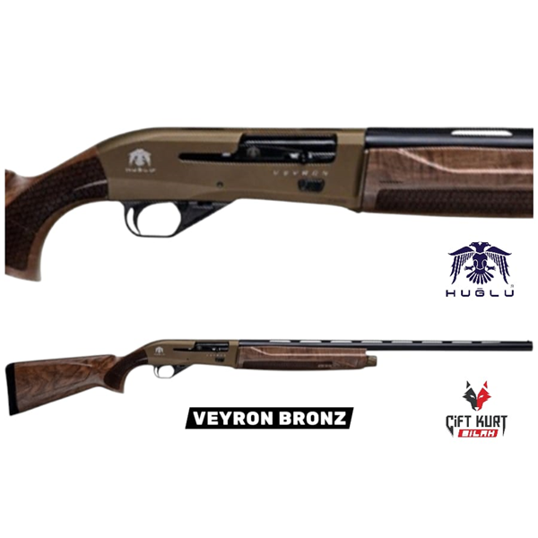 Huğlu VEYRON BRONZ Tüplü Şarjörlü Yarı Otomatik Av Tüfeği